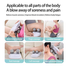 Appareil de Massage 4 Têtes avec Chaleur | جهاز تدليك ذكي بـ4 رؤوس وحرارة - vue 3 | عرض 3