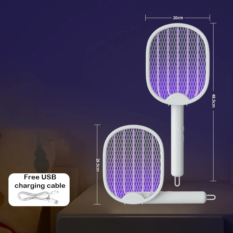 Raquette Anti-Moustiques 3‑en‑1 (Lampe & Support) | راكيت حماية 3 في 1 ضد الناموس - image 6