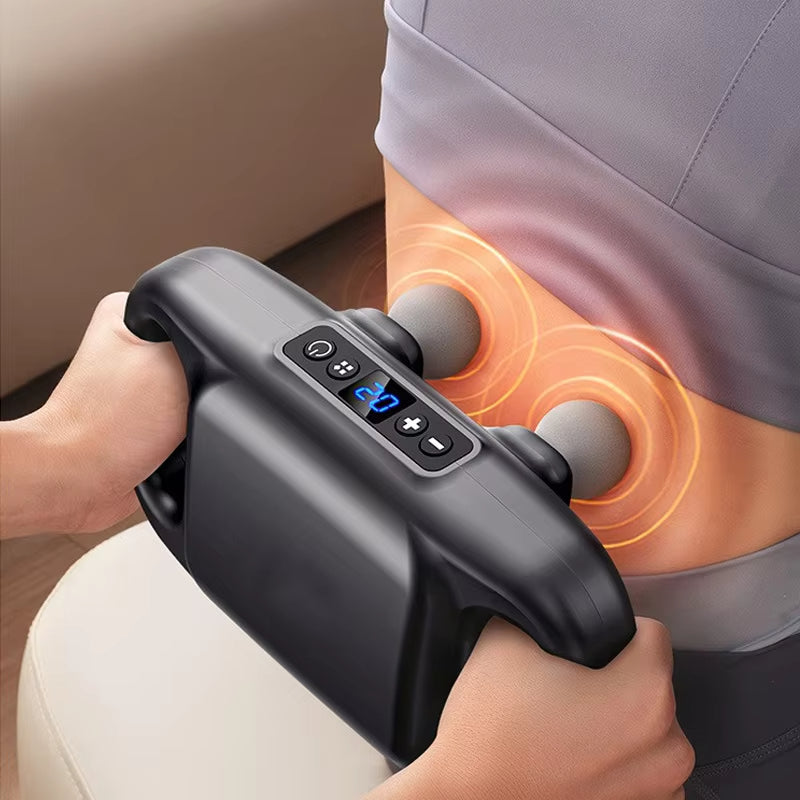 Appareil de Massage 4 Têtes avec Chaleur | جهاز تدليك ذكي بـ4 رؤوس وحرارة - vue 4 | عرض 4