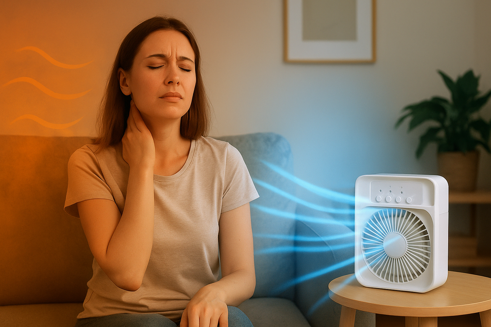 Mini Climatiseur Portable – Rafraîchissement Instantané | جهاز التبريد المحمول للانتعاش - vue 7 | عرض 7