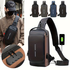 Sac à Bandoulière Antivol (Hommes & Femmes) | حقيبة كتف مضادة للسرقة